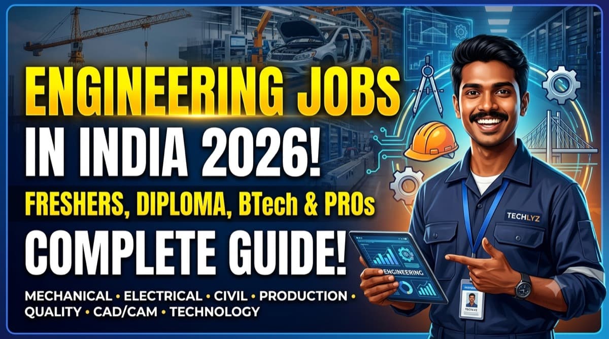 Engineering Jobs in India: Complete Guide for Freshers, Diploma Holders & Professionals